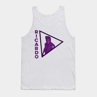 Ricardo Milos Aesthetic Purple Tank Top